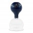 Glassaugnapf mit Gummibirne: 6cm Durchmesser Glassaugnapf mit Gummibirne: 6cm Durchmesser